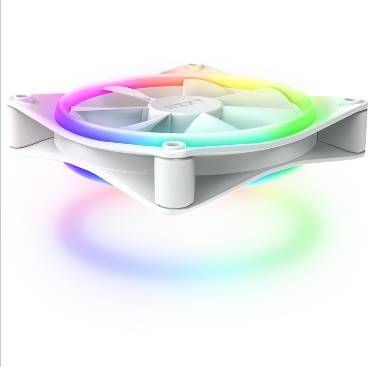 NZXT F120 RGB DUO 3-pack & RGB Controller - White - Chassis fan - 120mm - White with RGB light - 29 dBA