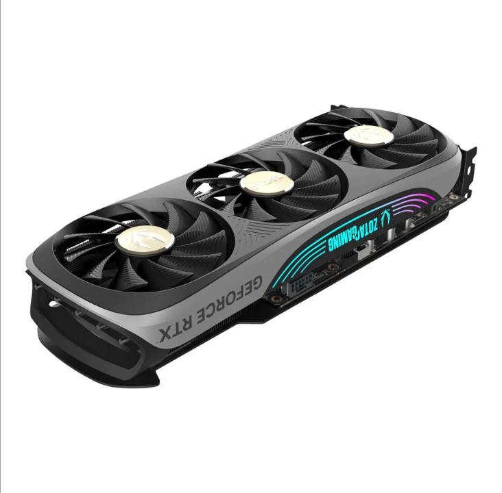 ZOTAC GeForce RTX 4070 Ti Trinity OC - ذاكرة الوصول العشوائي GDDR6X سعة 12 جيجابايت - بطاقة الرسومات