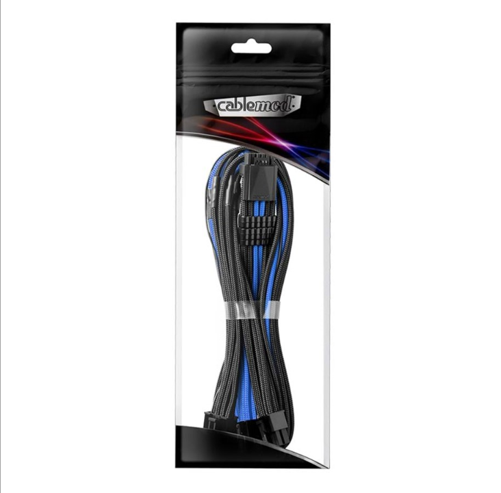 CableMod RT-Series Pro ModMesh 12VHPWR - 3x PCI-e - 60cm - Black and Blue