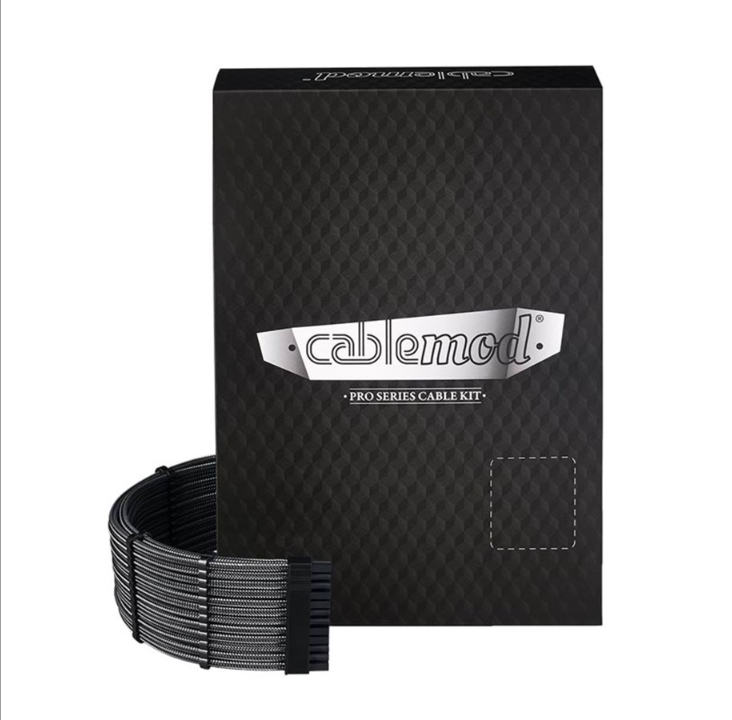 CableMod C-Series Pro ModMesh 12VHPWR Cable Kit for Corsair RM RMi RMx (Black Label) - Dark Gray
