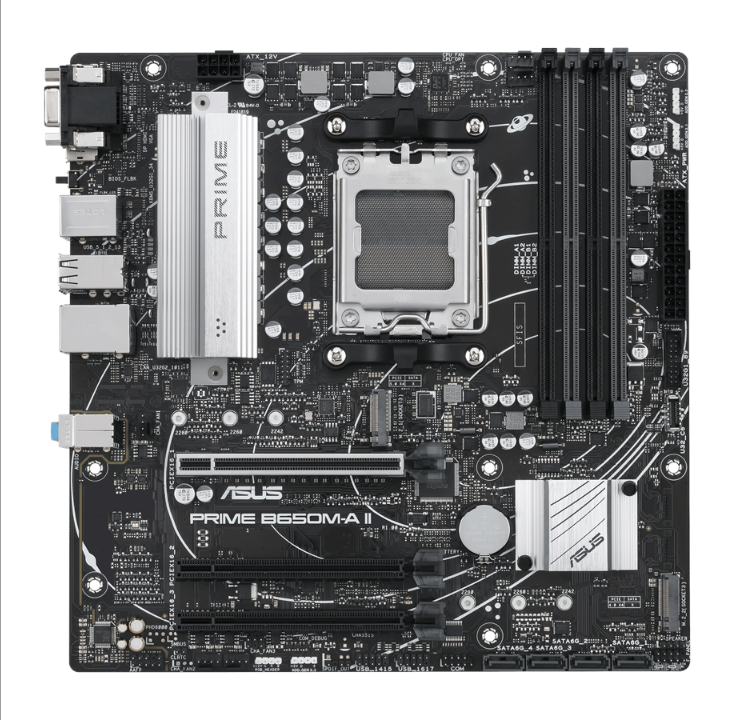 ASUS PRIME B650M-A II-CSM Motherboard - AMD B650 - AMD AM5 socket - DDR RAM - Micro-ATX
