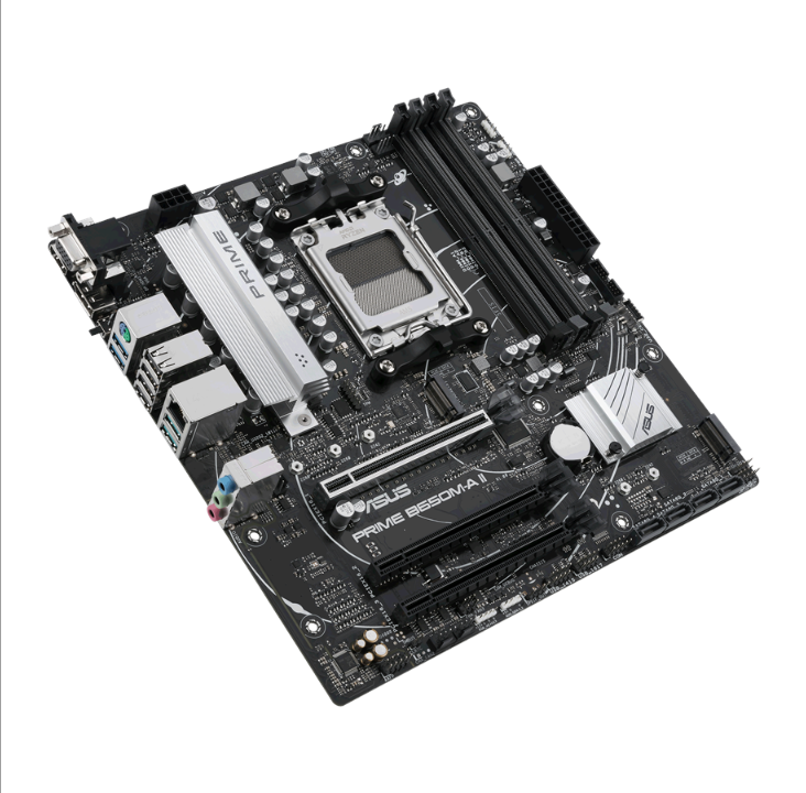 ASUS PRIME B650M-A II-CSM Motherboard - AMD B650 - AMD AM5 socket - DDR RAM - Micro-ATX