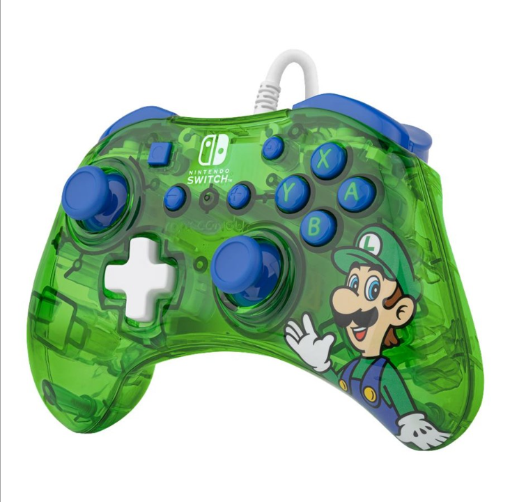 PDP Rock Candy Wired Controller - Luigi - Gamepad - Nintendo Switch