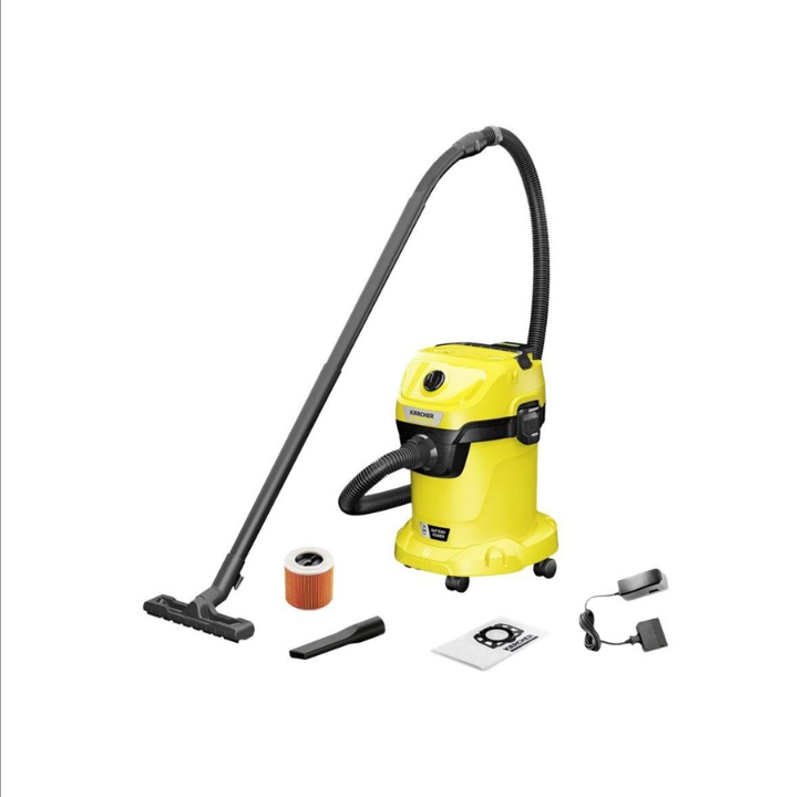 K?rcher Vacuum Cleaner CORDLESS WET AND DRY VACUUM CLEANER WD 3-18 BATTERY SET V-17/20