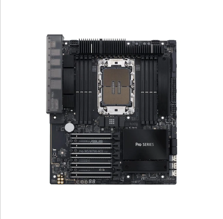 اللوحة الأم ASUS PRO WS W790-ACE - Intel W790 - مقبس Intel LGA4677 - ذاكرة الوصول العشوائي DDR5 - SSI CEB
