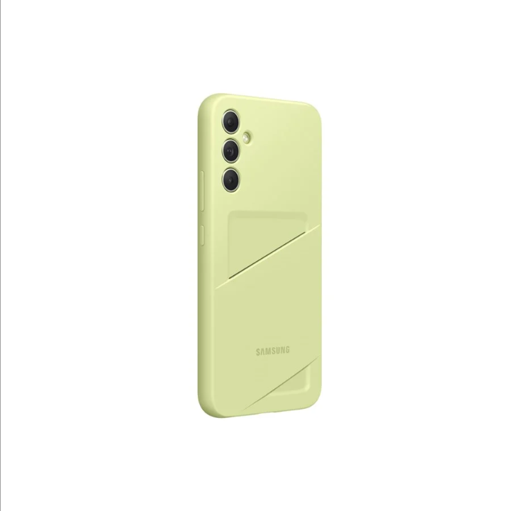 Samsung Galaxy A34 Card Slot Case - Lime