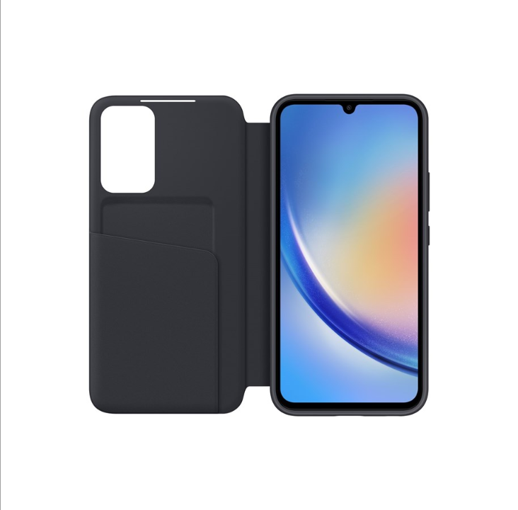 Samsung Galaxy A34 Smart View Wallet Case - Black