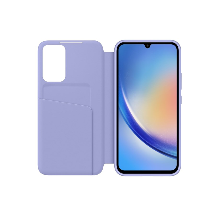 Samsung Galaxy A34 Smart View Wallet Case - Blueberry