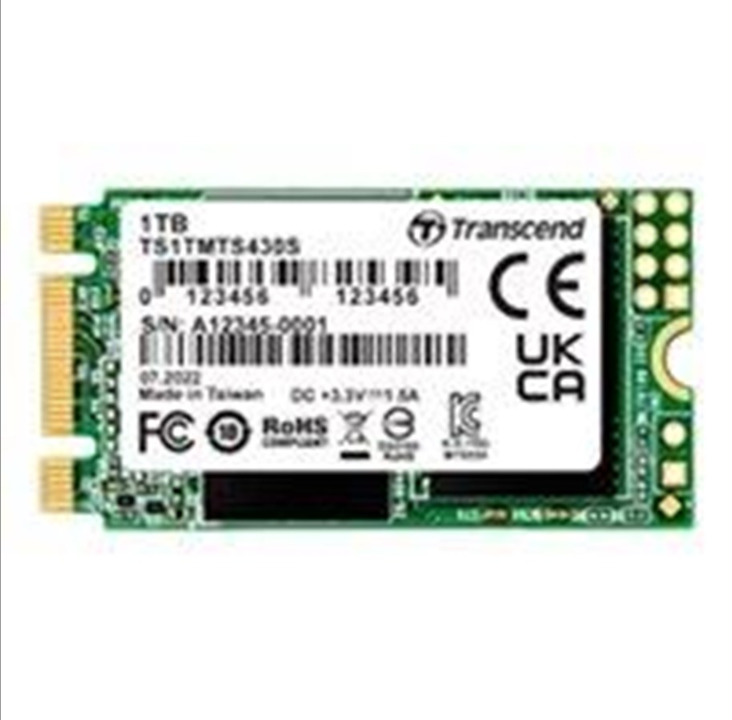 Transcend 430S SSD - 1TB - M.2 2242 (42mm) SATA-600