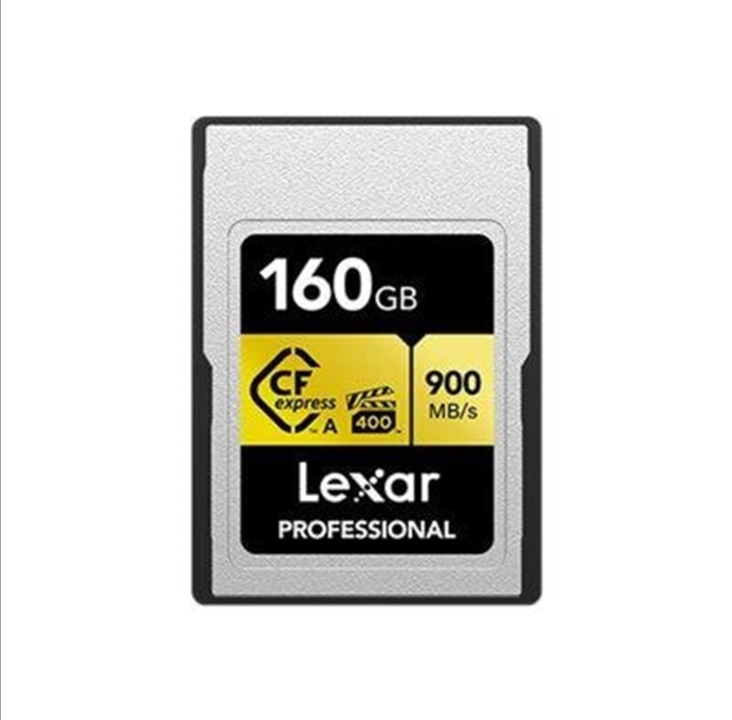 Lexar Professional GOLD 系列 - 闪存卡 - 160 GB - CFexpress A 型