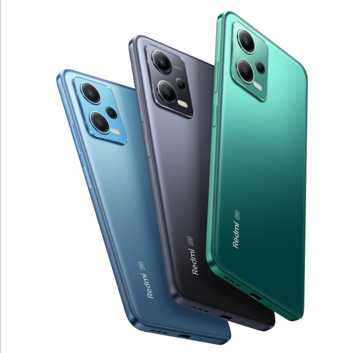 هاتف Xiaomi Redmi Note 12 5G بسعة 128 جيجابايت/4 جيجابايت - رمادي أونيكس