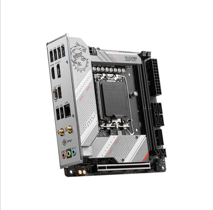 MSI MPG B760I EDGE WIFI DDR4 Motherboard - Intel B760 - Intel LGA1700 socket - DDR4 RAM - Mini-ITX