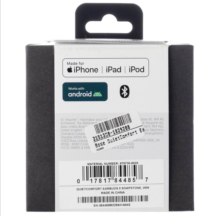 Bose QuietComfort Earbuds II - White