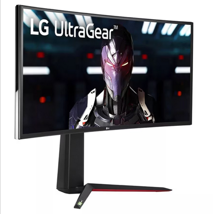 34 بوصة LG UltraGear 34GN850P-B - شاشة LED - منحنية - 34 بوصة - HDR - 1 مللي ثانية - شاشة