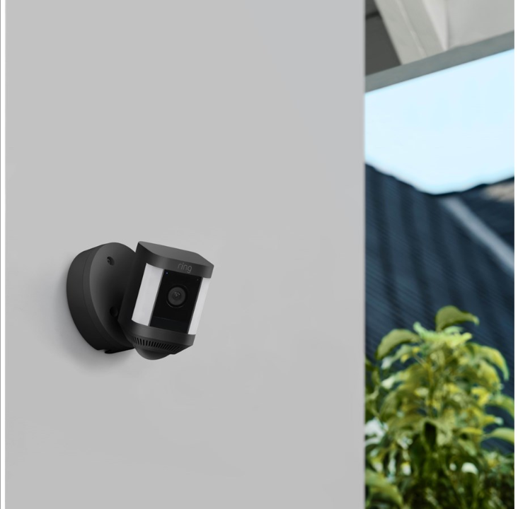 Ring Spotlight Cam Plus, Battery, Black