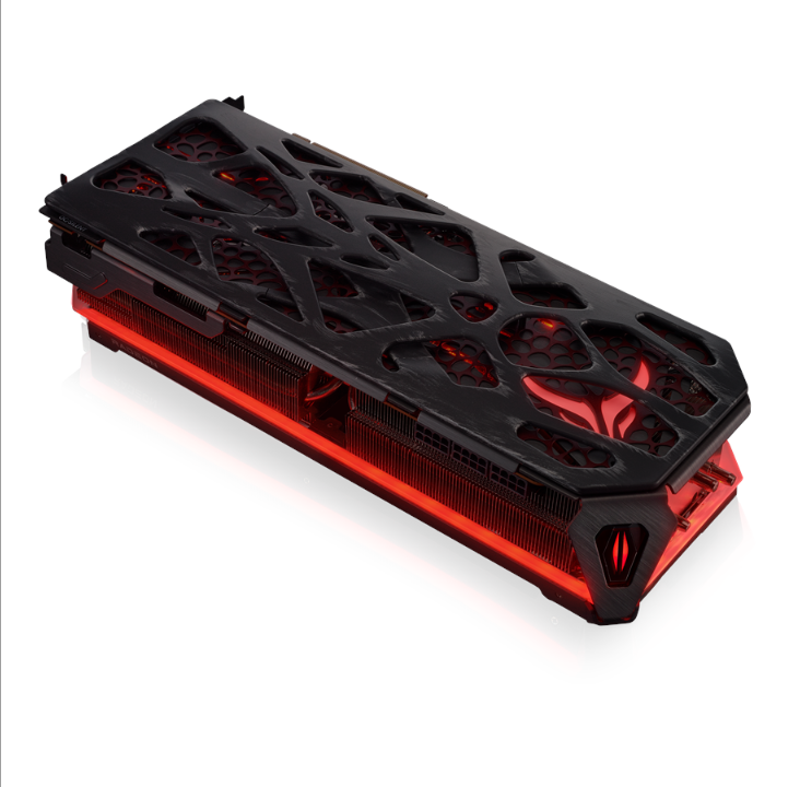 PowerColor Red Devil Skins لوحة خلفية قابلة للتبديل - بطاقة رسومات مولدة