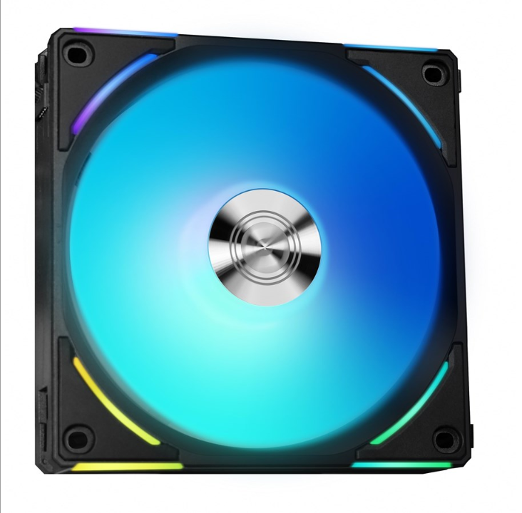 Lian Li UNI FAN AL120 V2 (3-pack) - Chassis fan - 120mm - Black with RGB LED - 29 dBA