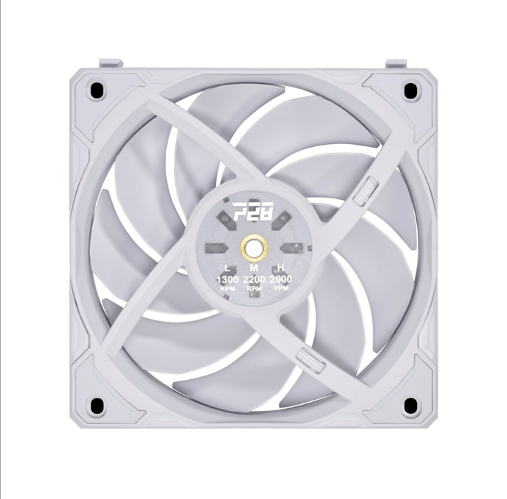 Lian Li UNI FAN P28 - 3-pack - Chassis fan - 120mm - White - 32 dBA