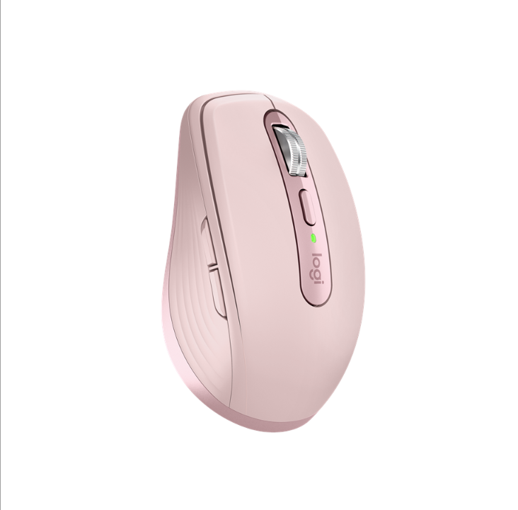 Logitech MX Anywhere 3S - Rose - Mouse - Optic - 6 buttons - Pink