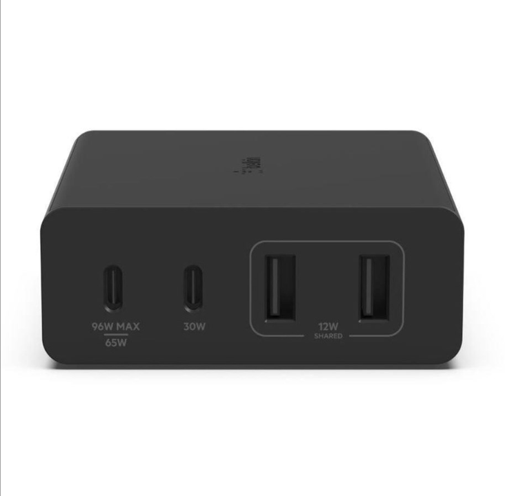 Belkin BOOST CHARGE PRO power adapter - GaN technology - 2 x USB 2 x USB-C - 108 Watt