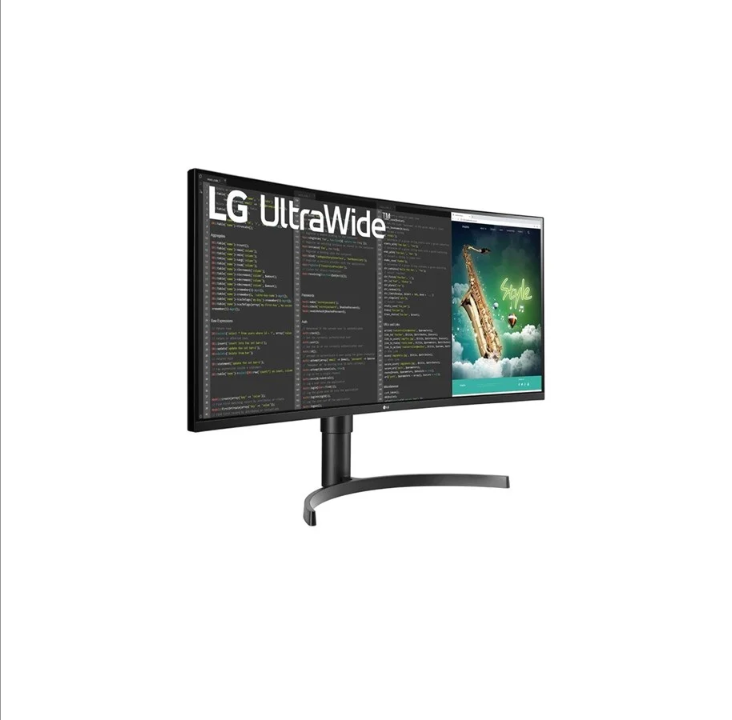 35 英寸 LG 超宽 35WN75CP-B - 3440x1440 - 100Hz - VA - HDR10 - 94W USB-C - 5 毫秒 - 屏幕