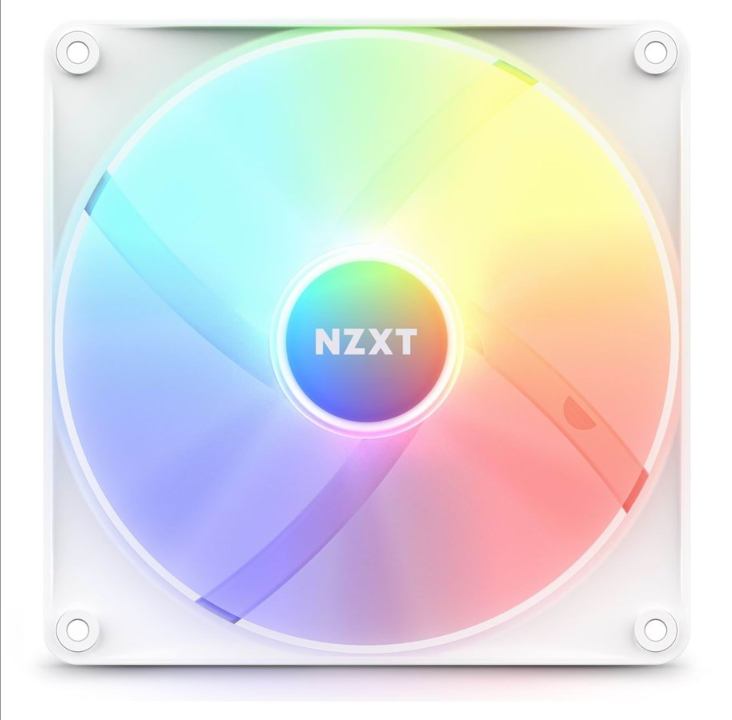 NZXT F140 RGB Core - White - Chassis fan - 140mm - White with RGB light - 35 dBA