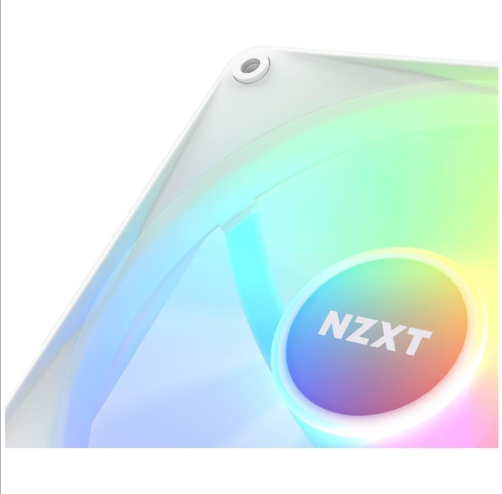 NZXT F140 RGB Core - White - Chassis fan - 140mm - White with RGB light - 35 dBA