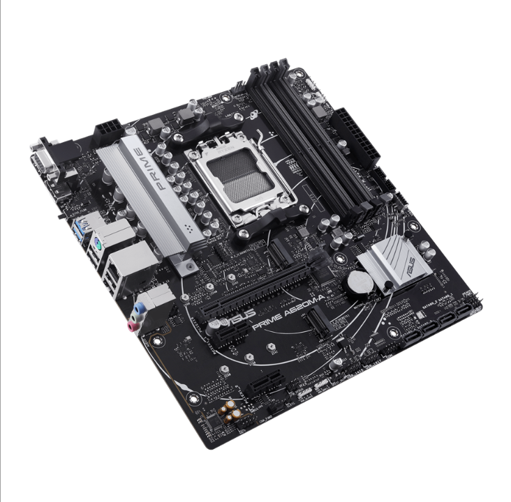 ASUS PRIME A620M-A-CSM Motherboard - AMD A620 - AMD AM5 socket - DDR5 RAM - Micro-ATX