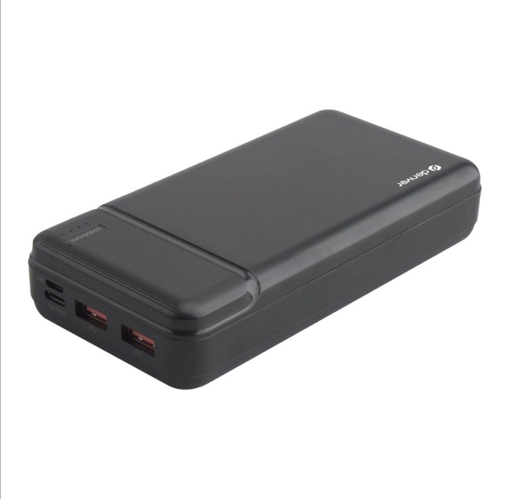 DENVER PQC-20007 power bank - Li-pol - 2 x USB USB-C PowerBank - 20000 mAh