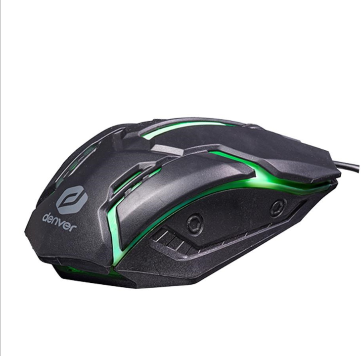 DENVER GMO-403 - Gaming mouse - Optic - 3 buttons - Black