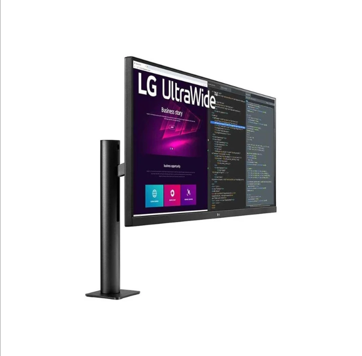 34 بوصة LG UltraWide 34WN780P-B - 3440x1440 - 75 هرتز - IPS - USB HUB - HDR10 - 5 مللي ثانية - شاشة