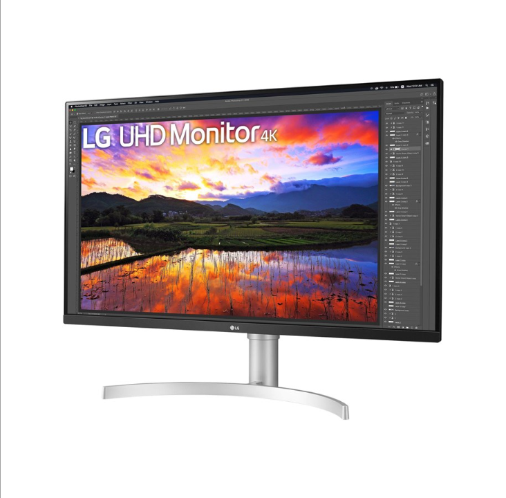 31.5" LG 32UN650P-W - 3840x2160 - AH-IPS - HDR10 - 5 毫秒 - 屏幕