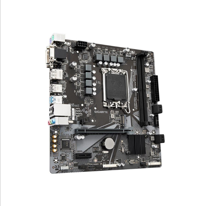 GIGABYTE H610M S2H - 1.0 - motherboard - micro ATX - LGA1700 Socket - H610 Motherboard - Intel H610 - Intel LGA1700 socket - DDR5 RAM - Micro-ATX
