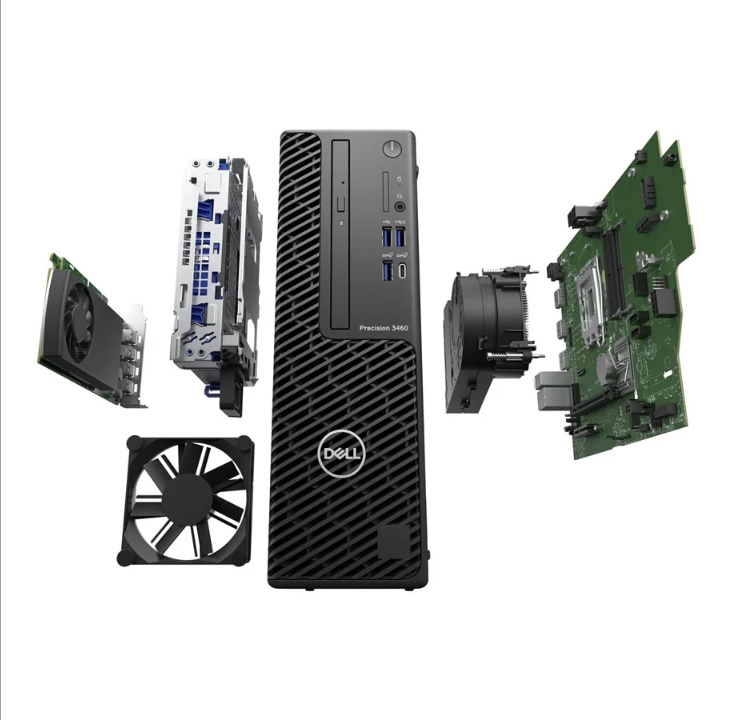 Dell Precision 3460 SFF - i7-13700 vPro - UHD 770 - 16GB - 512GB - Win 11 PRO