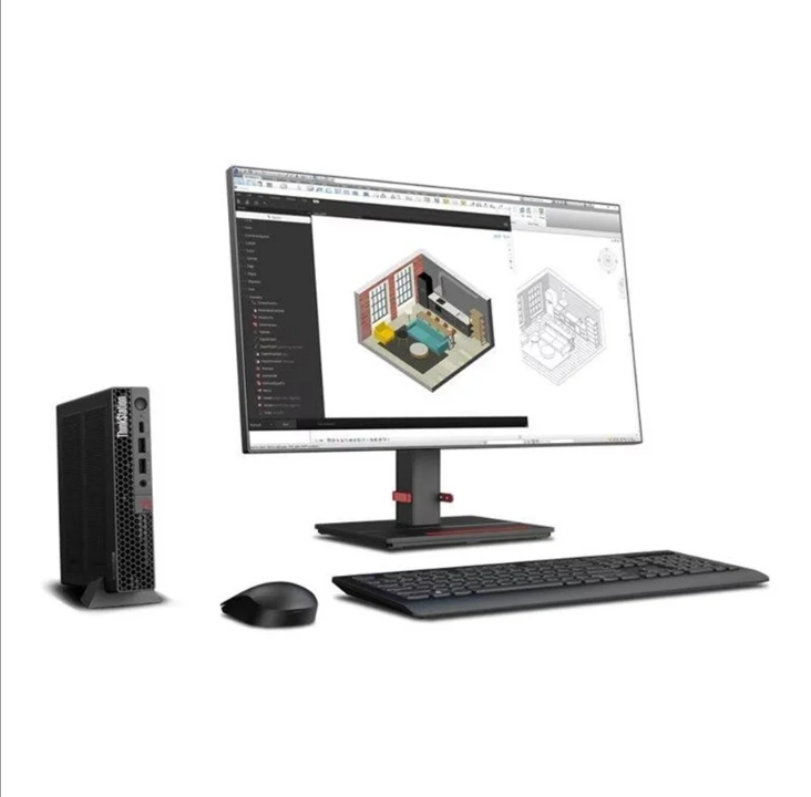 Lenovo ThinkStation P3 - tiny - Core i7 13700T 1.4 GHz - vPro Enterprise - 32 GB - SSD 1 TB