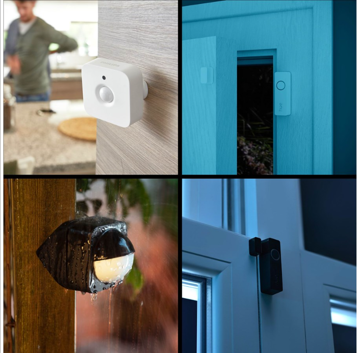 飞利浦 Hue Secure 传感器 WCA E27 套装 白色