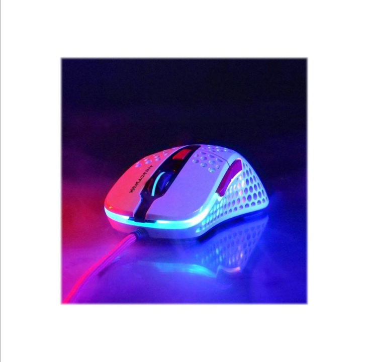 Xtrfy M4 RGB - mouse - USB - Tokyo - Mouse - Optic - White