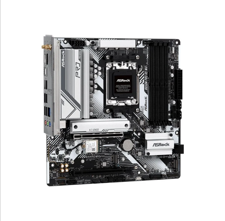 ASRock B650M PRO RS WIFI Motherboard - AMD B650 - AMD AM5 socket - DDR5 RAM - Micro-ATX
