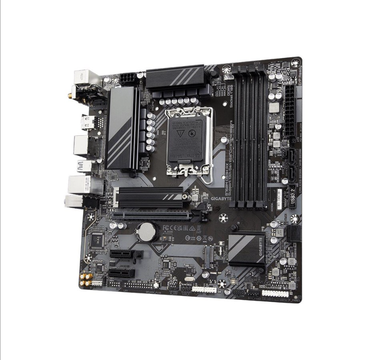 GIGABYTE B760M DS3H AX - 1.X - motherboard - micro ATX - LGA1700 Socket - B760 Motherboard - Intel B760 - Intel LGA1700 socket - DDR5 RAM - Micro-ATX