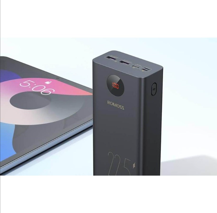 ROMOSS PEA40PF PowerBank - Svart - 40000 mAh