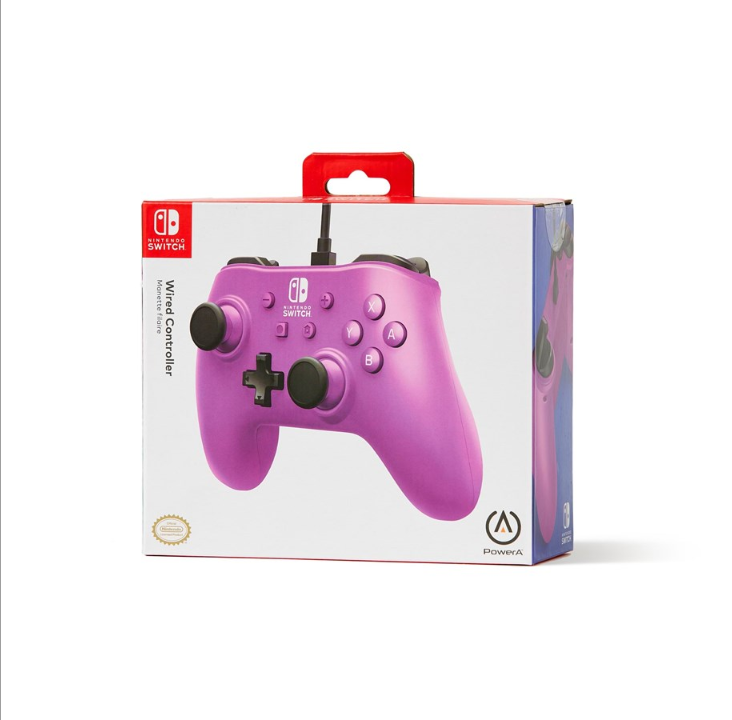 PowerA Wired Controller for Nintendo Switch gripe purple - Gamepad - Nintendo Switch