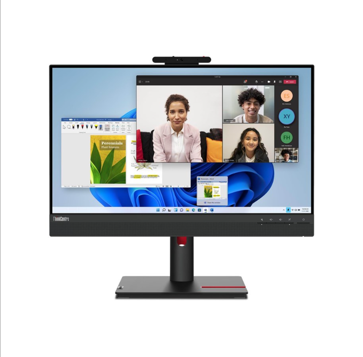 24" Lenovo ThinkCentre Tiny-in-One 24 Gen 5 - 1920x1080 - IPS - USB 集线器 - KVM 切换器 - 4 毫秒 - 屏幕