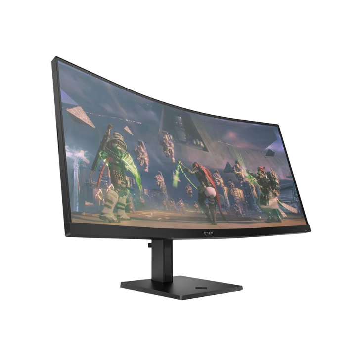 34 بوصة HP OMEN 34c - 3440x1440 - 165 هرتز - VA - DisplayHDR 400 - منحني - 1 مللي ثانية - شاشة