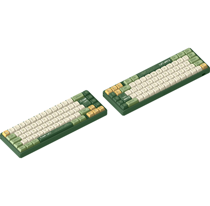 IQUNIX F65 露营 RGB TTC 金色粉色 - 游戏键盘 n