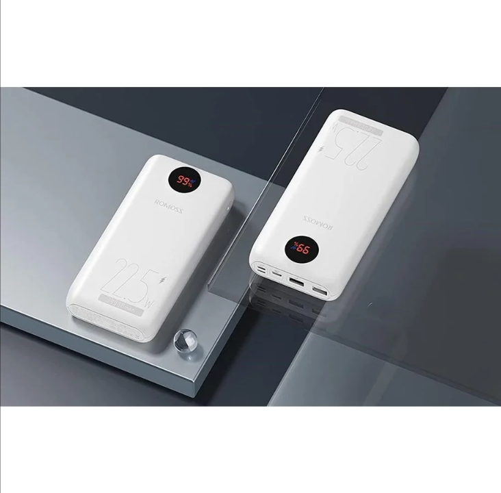 ROMOSS PSW30PF PowerBank - Vit - 30000 mAh