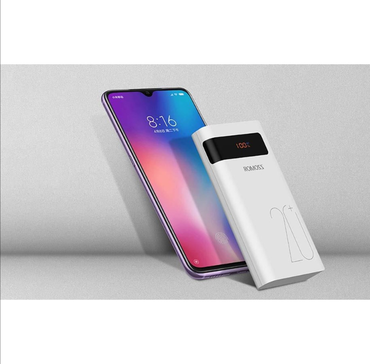 ROMOSS Sense 6PS+ باور بانك - فيتامين - 20000 مللي أمبير