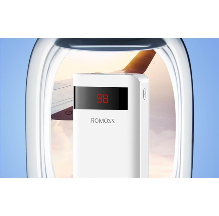 ROMOSS Sense6PS Pro PowerBank - Vit - 20000 mAh