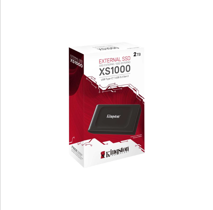 Kingston XS1000 External SSD USB 3.2 Gen 2 - 2TB