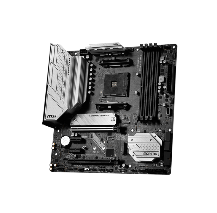 MSI MAG B550M MORTAR MAX WIFI Motherboard - AMD B550 - AMD AM4 socket - DDR4 RAM - Micro-ATX