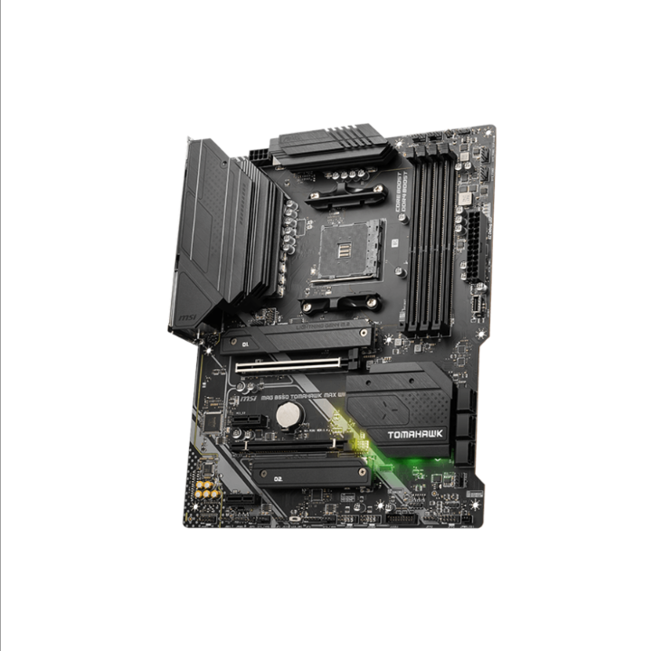 MSI MAG B550 TOMAHAWK MAX WIFI Motherboard - AMD B550 - AMD AM4 socket - DDR4 RAM - ATX